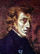 Eugene Delacroix Frederic Chopin oil painting on canvas